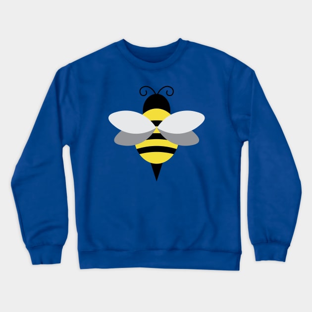Simple Bee Vector Art Drawing Crewneck Sweatshirt by inotyler